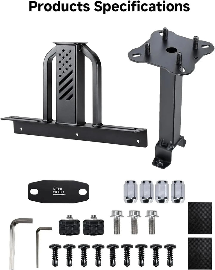 Spare Tire Mount For CFMOTO UFORCE 1000/XL/U10 Pro