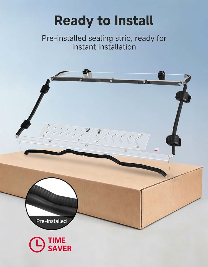UTV Vented Windshield For YAMAHA YXZ