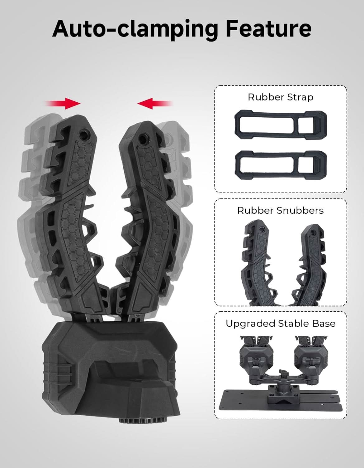 UTV Under Seat Hunting Tool Holder Gear For Defender|Ranger - Kemimoto