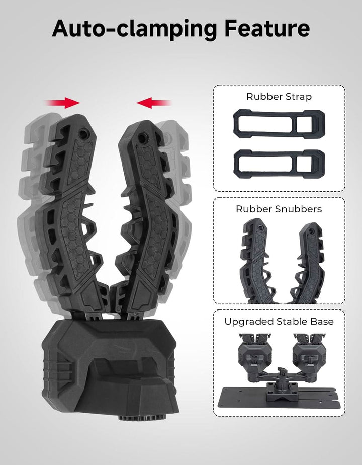 UTV Under Seat Hunting Tool Holder Gear For Defender|Ranger - Kemimoto