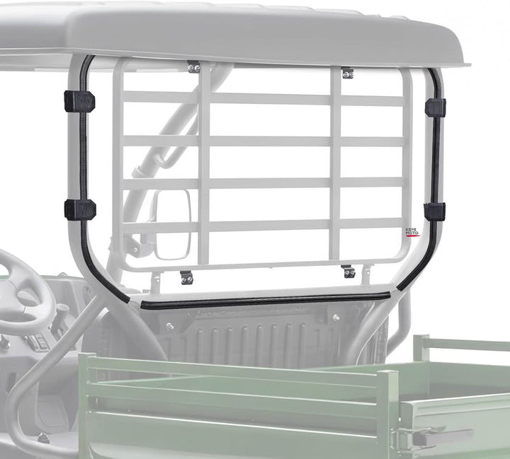 UTV Rear Windshield For Kawasaki Mule SX - Kemimoto