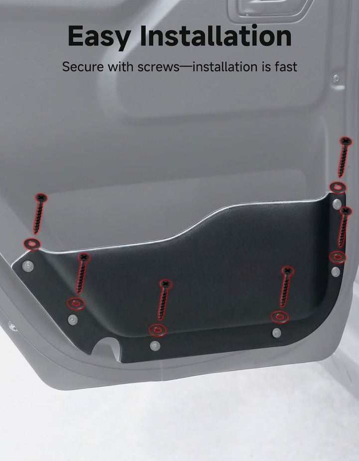 Front & Rear Door Storage Pockets with Cup Holders for Polaris Xpedition XP 5/ADV 5 NorthStar 2024+, 4PCS