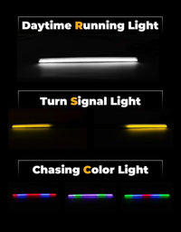 Front Light Chasing Color Light for 2024+ Polaris RZR XP 1000 / 4