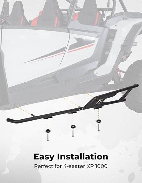 Nerf Bars Rock Sliders for Polaris RZR XP 1000/ XP 4 1000 2024-2025 - Kemimoto
