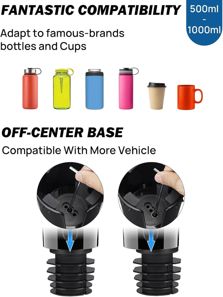 JOYTUTUS Cup Holder Phone Mount for Car - Kemimoto