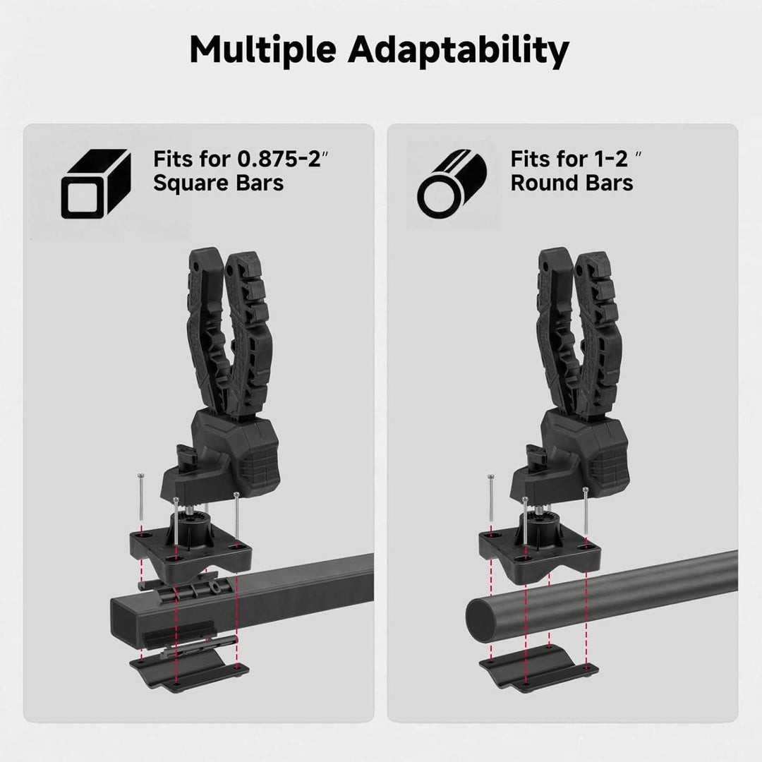 Hunting Tool Holder Gear Mount for UTV|ATV (2-Pack) - Kemimoto