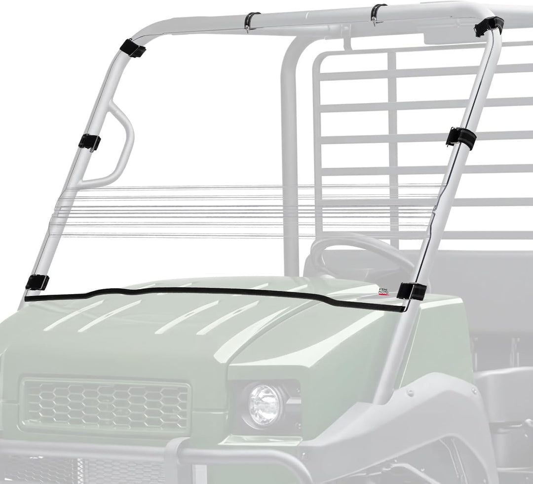 UTV Flip Windshield For Kawasaki Mule