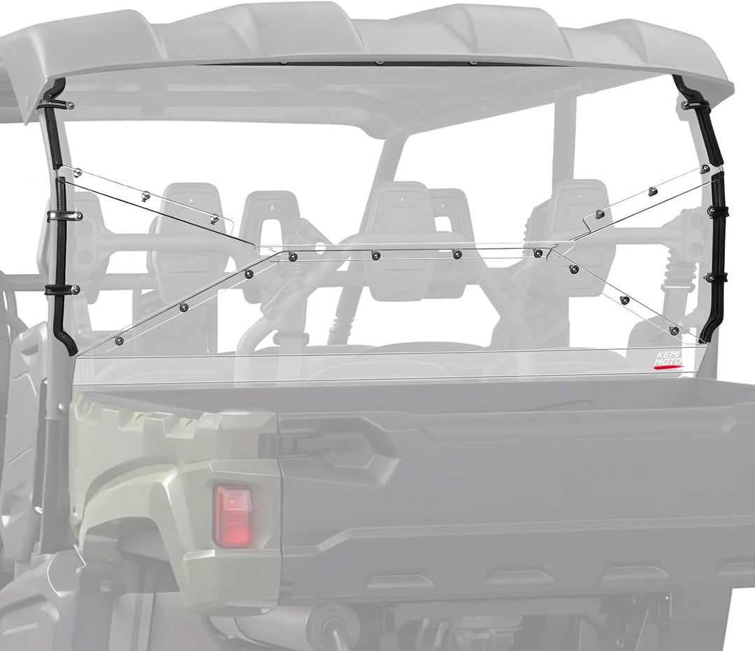 UTV Rear Windshield For Yamaha Viking - Kemimoto