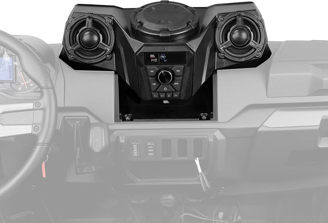UTV 3-Speaker Audio Kit For Ranger 1000|1000 XP 1000|XP Crew - Kemimoto
