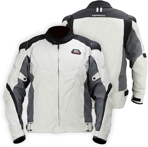Motorcycle Jacket Men CE 2 Armored Full Protection Motorbike Riding Jacket - Kemimoto