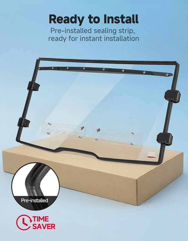 Front Windshield Vented For Segway Fugleman UT10 - Kemimoto