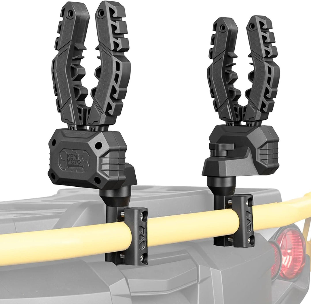 Tool Rack Mount for ATV/UTV Hunting Gear(0.75-1.25 in Round Tubes) - Kemimoto