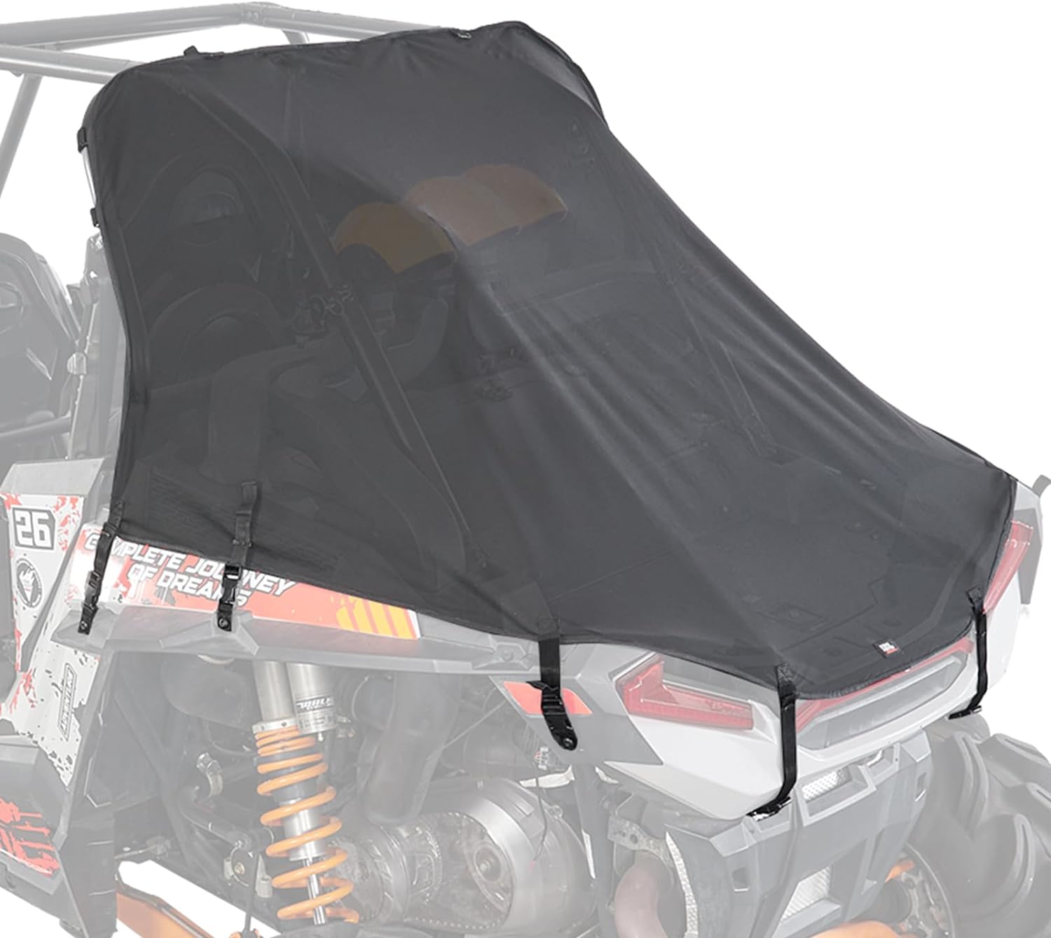 UTV Cargo Bed Cover for RZR XP 1000 / Turbo 2014-2023 - Kemimoto