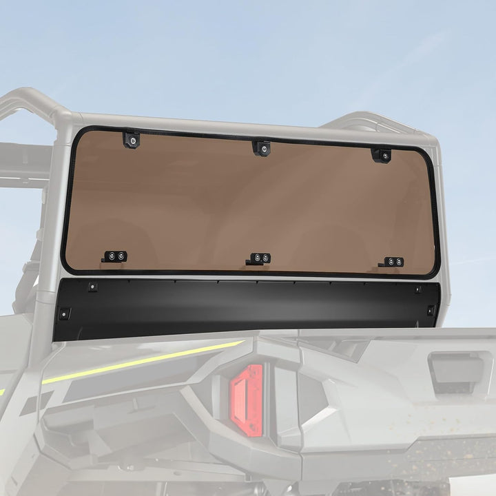 Tinted Rear Hard Windshield for Polaris General 1000/4/XP 1000/4 2016-2025 - Kemimoto
