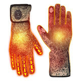 Camo Heated Hunting Gloves with Touchscreen