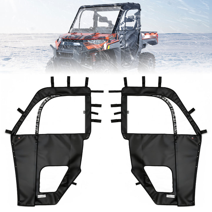 UTV Cab Enclosure Upper Doors for Ranger XP 1000 (2017-2025)