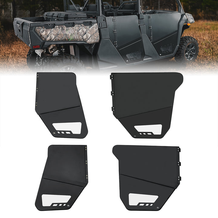 Aluminum 4pcs Half Doors for CFMOTO Uforce 1000XL 2022-2025 - Kemimoto