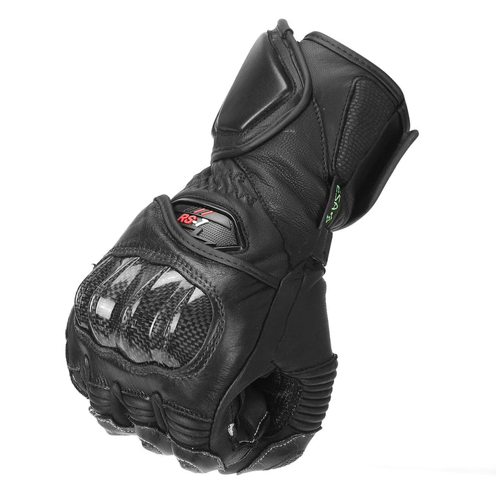 Carbon Fiber Motorcycle Gloves – Kevlar Stitch, ESA Padding & Touchscreen - Kemimoto