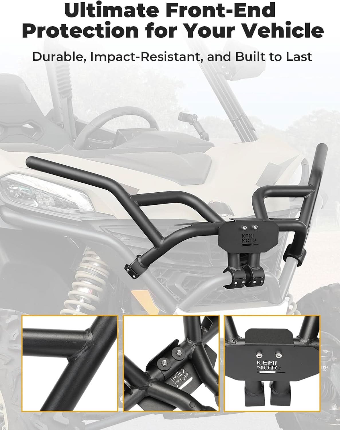 Kemimoto Front Bumper for CFMOTO ZForce 950 Sport | 950 Trail | 800 Trail 