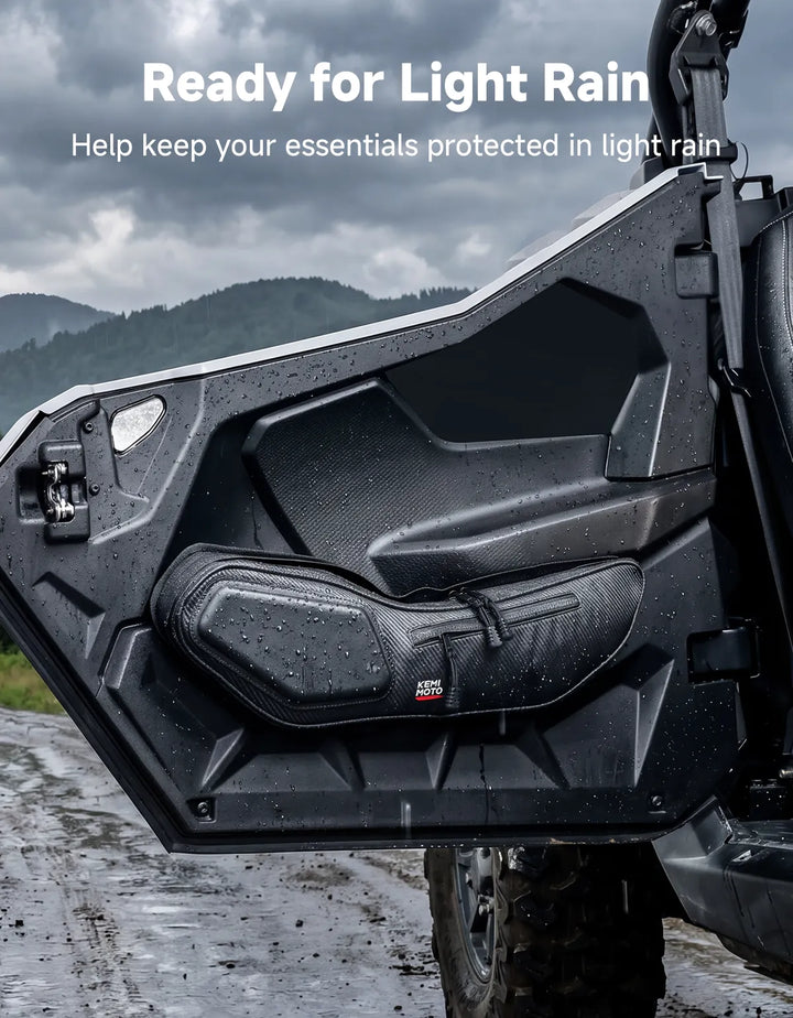 Front Door Storage Bags with 5mm Knee Pads for Polaris RZR Pro XP / Pro R / Pro S 2025-2026
