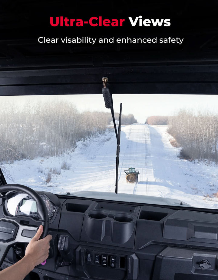 Polaris Ranger XP 1000 glass windshield