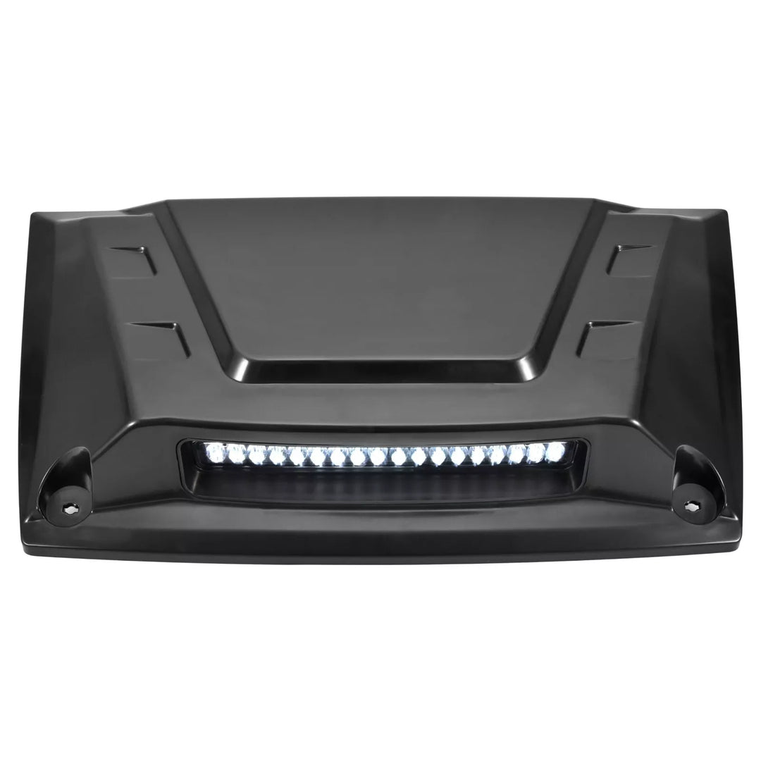 UTV Hood Scoop with Light for Kawasaki Mule Pro FXT DXT DX FX - Kemimoto