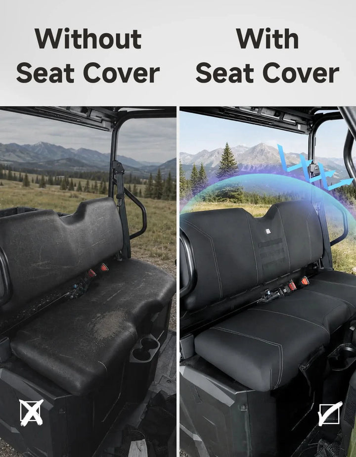 UTV Seat Covers with Storage Pockets for Polaris Ranger 500 2026+