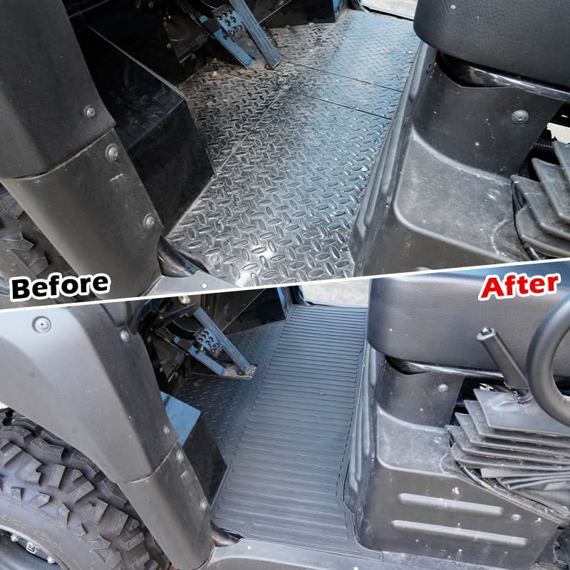Front Floor Mats for Kawasaki Mule 4010 4000 3010 - Kemimoto