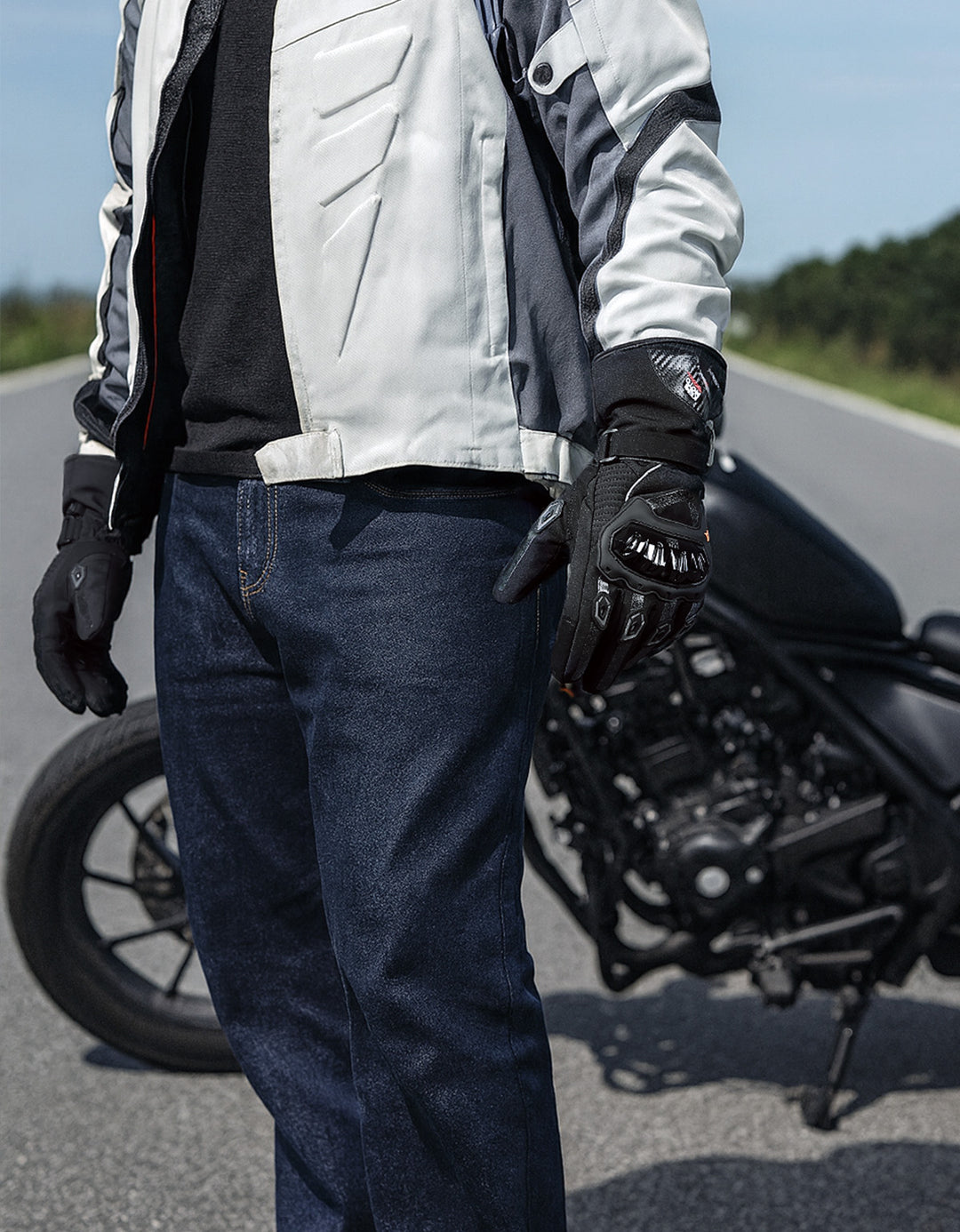 Motorcycle Winter Warm Gloves - Kemimoto