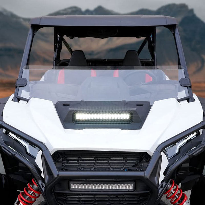 Hood Scoop with LED Spotlight for Polaris RZR XP 1000 / XP 4 1000 2024-2025 - Kemimoto