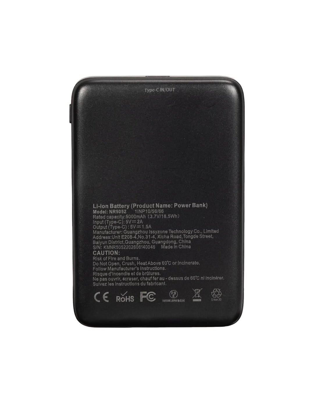 Battery for heated socks