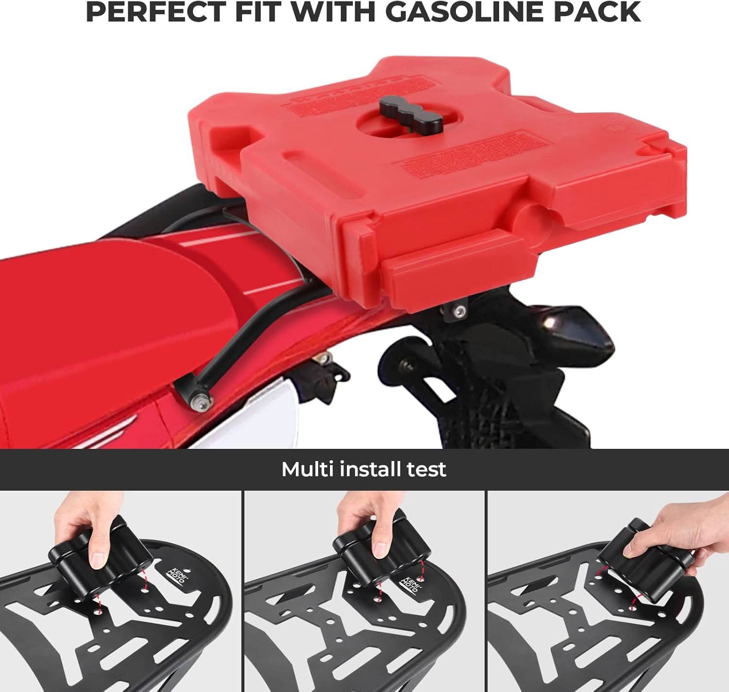 Rear Rack Luggage Rack for CRF450L CRF450RL - Kemimoto