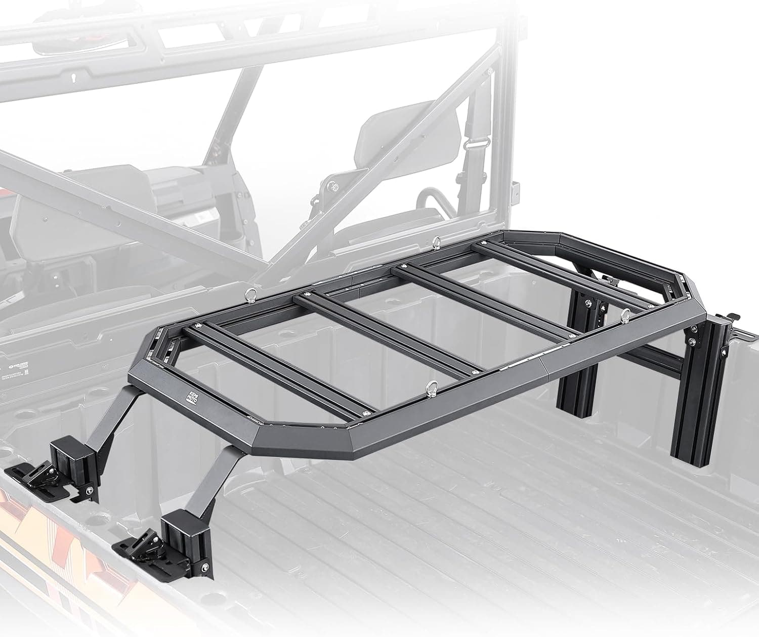 Rear Bed Rack for Polaris Ranger 1000/ XP 1000/ PRO XD – Kemimoto