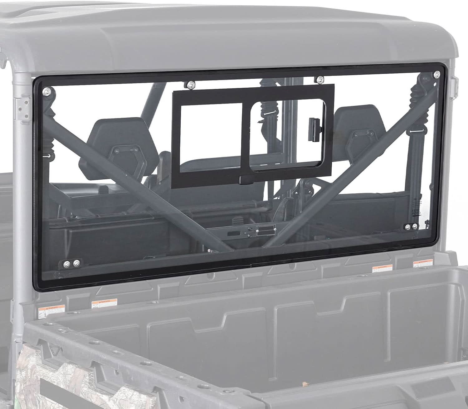 UTV Sliding Glass Rear Window For CFMOTO UFORCE 1000/1000 XL 2019-2025 - Kemimoto