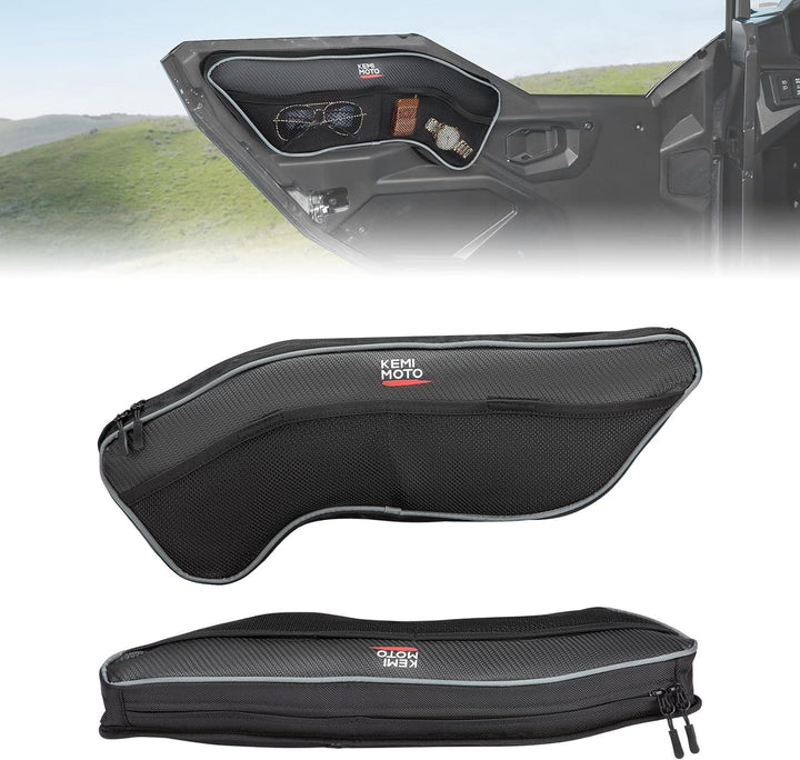 Front Upper Door Bags for Polaris General 1000/4 1000 2016-2024, 2PCS - Kemimoto