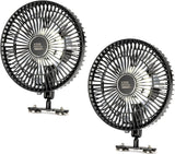 Magnetic Fan for Golf Cart & Forklift, EZGO RXV, Club Car (2-Pack)