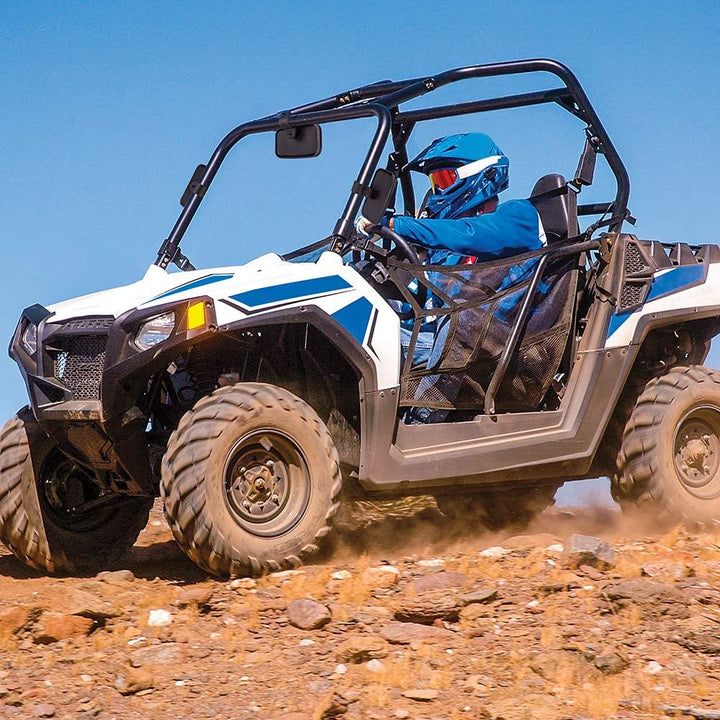 UTV Side Mirrors with Shatterproof Convex Glass for Polaris RZR Can-Am Maverick X3 Kawasaki Teryx Mule Pioneer, 1.5"-2" Roll Cage