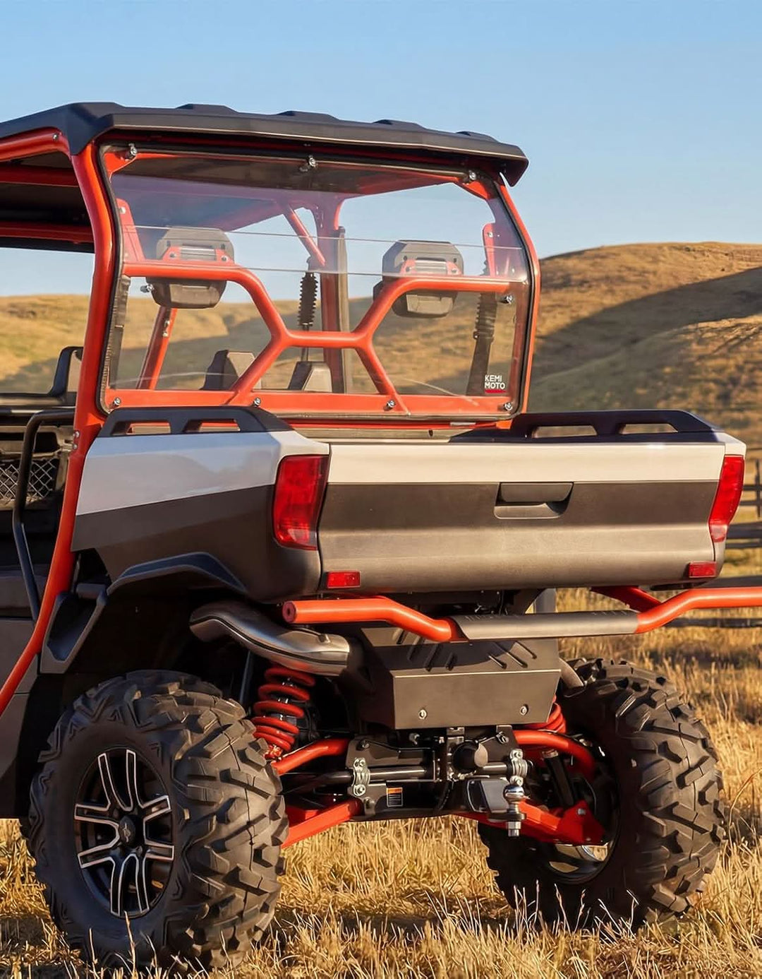 UTV Rear Windshield For Segway Fugleman UT10 - Kemimoto