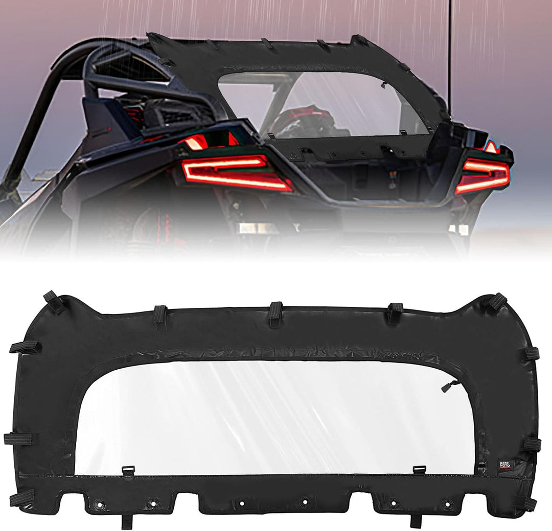 Soft Rear Windshield for Polaris RZR PRO R/ R4 2022-2024 - Kemimoto