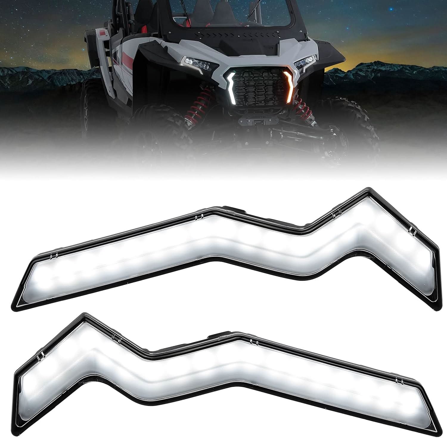 Running lights Accent Lights for 2024+ Polaris RZR XP 1000/4 1000 - Kemimoto