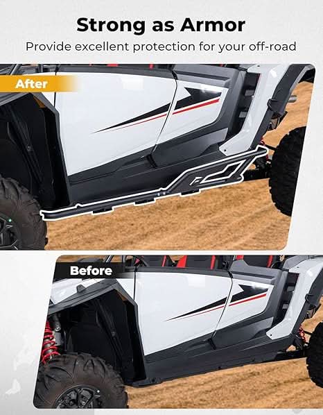 Nerf Bars Rock Sliders for Polaris RZR XP 1000/ XP 4 1000 2024-2025 - Kemimoto