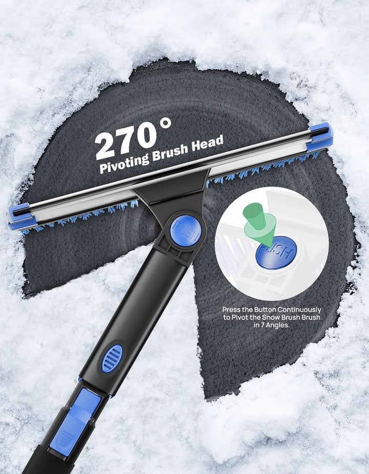 KEMIMOTO 47” Car Snow Brush - Kemimoto