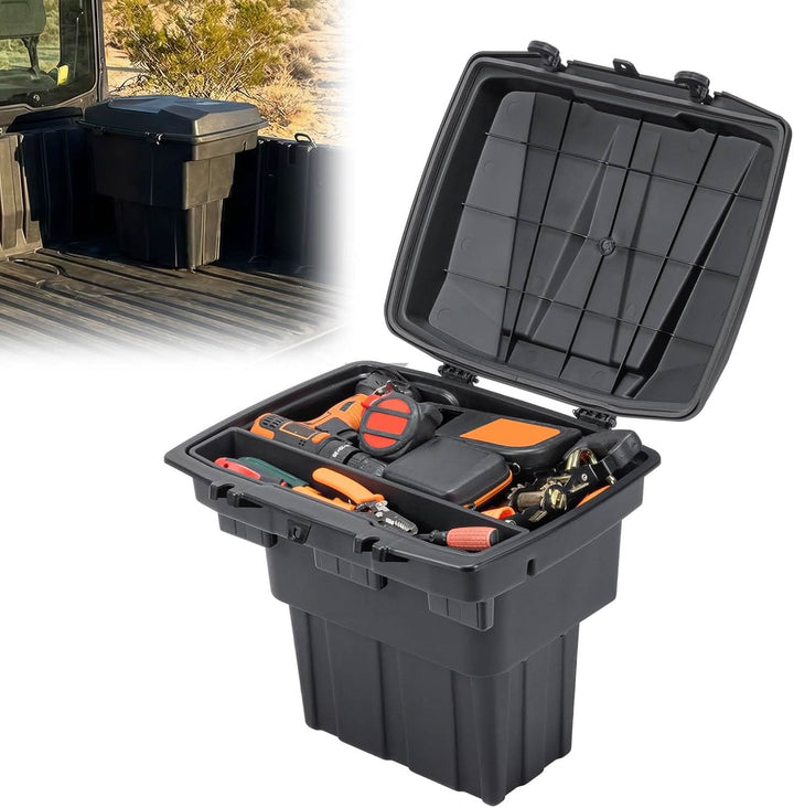 UTV Bed Storage Box 5.8GAL for Polaris Ranger 1500 XD Premium/Northstar - Kemimoto