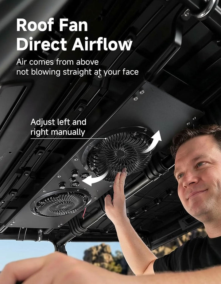 UTV Roof Fan - Kemimoto