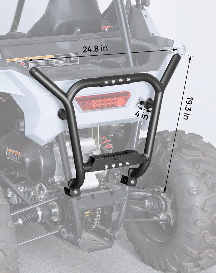 UTV Rear Bumper for Polaris RZR 200 2022-2025