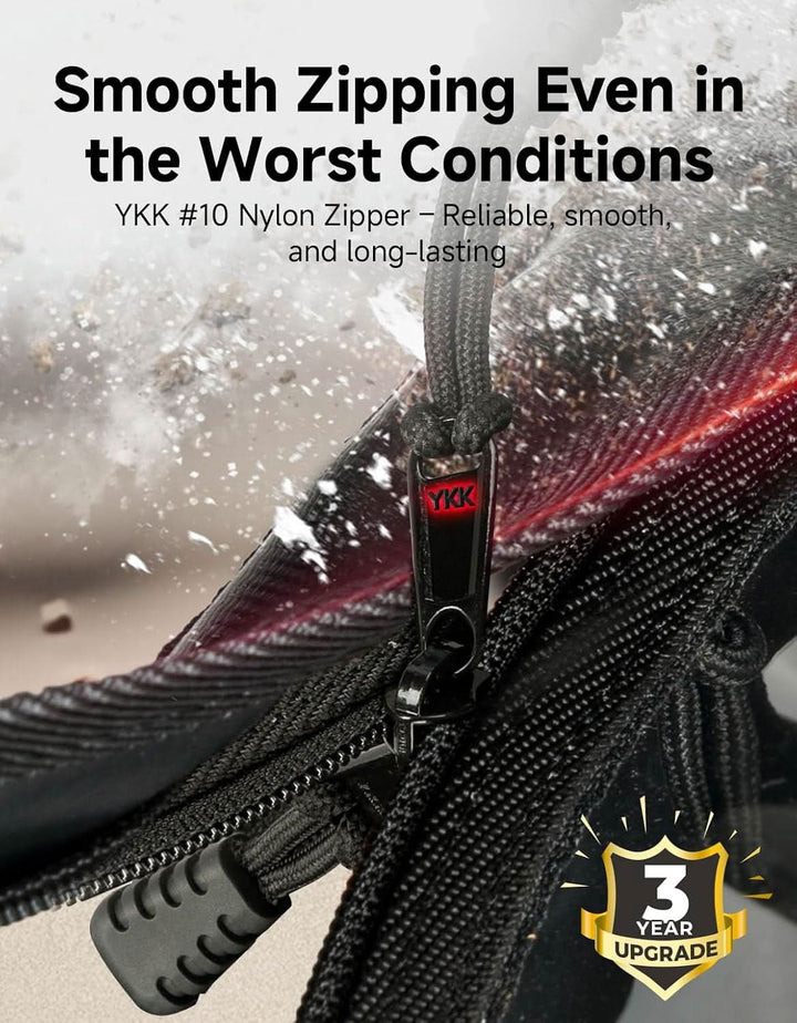 73L ATV Storage Bag with Cooler & Rain Cover, Water-Resistant Cargo Bag for Front/Rear Rack