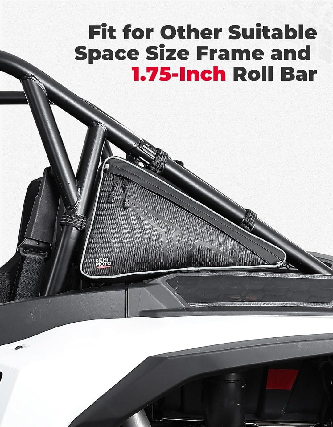 UTV Storage Bags Side Tool Bags for Polaris RZR XP 1000/4 2024-2025 - Kemimoto