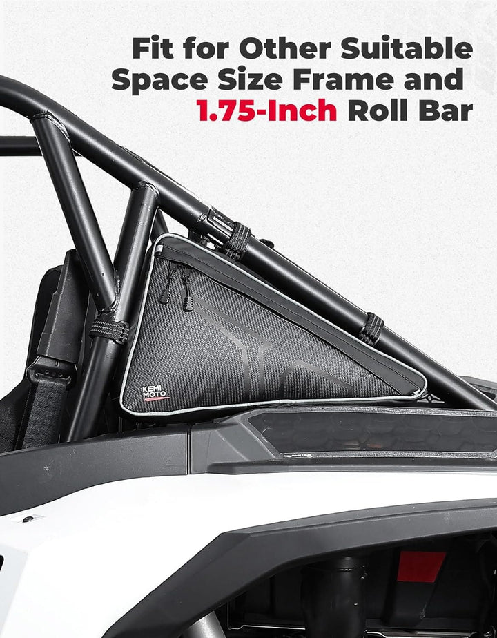 UTV Storage Bags Side Tool Bags for Polaris RZR XP 1000/4 2024-2025 - Kemimoto