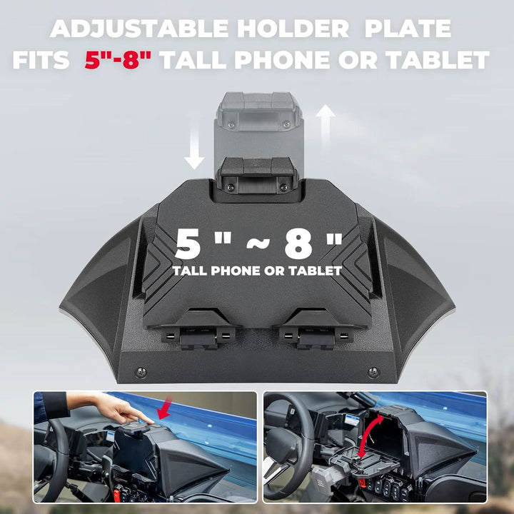 UTV Tablet Holder For CFMOTO ZForce 950 - Kemimoto