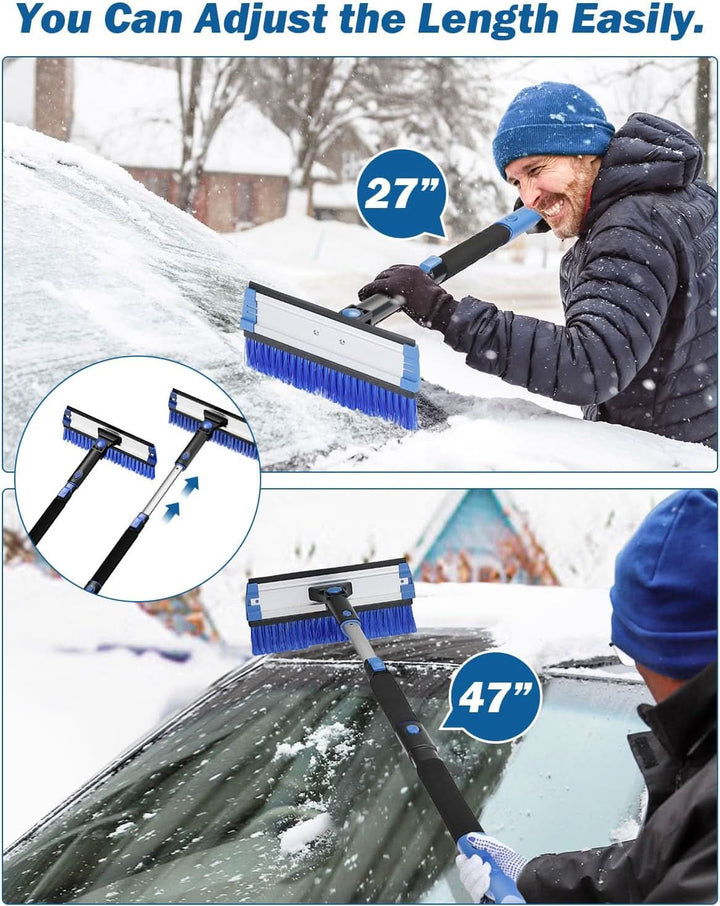 KEMIMOTO 47” Car Snow Brush - Kemimoto